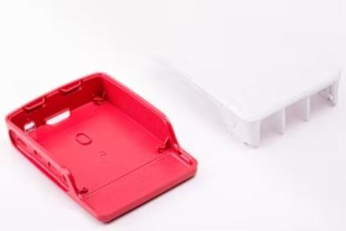 Actual product image Raspberry Pi Official Case for 4