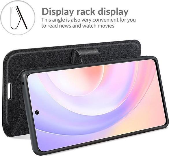 Immagine prodotto MU Classic Serie di copertine per libri in pelle Litchi (Huawei Nova 9 SE)