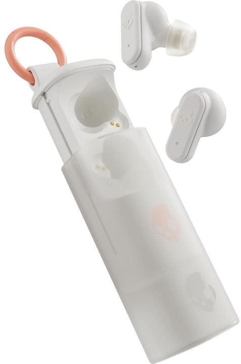 Skullcandy Dime Evo True Wireless In-Ear Bone/Orange (ANC, 36 h, Senza fili)