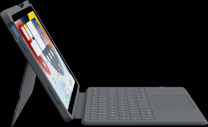 Actual product image Deqster Rugged Touch PLUS Keyboard iPad 10.9", Bluetooth, Deutsches Layout (QWERTZ) (DE, IPad 10.9")