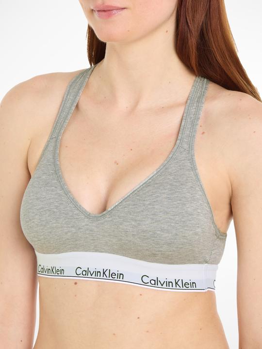 Produktbild Calvin Klein Bustier "Modern Cotton Lift" Grau (L)