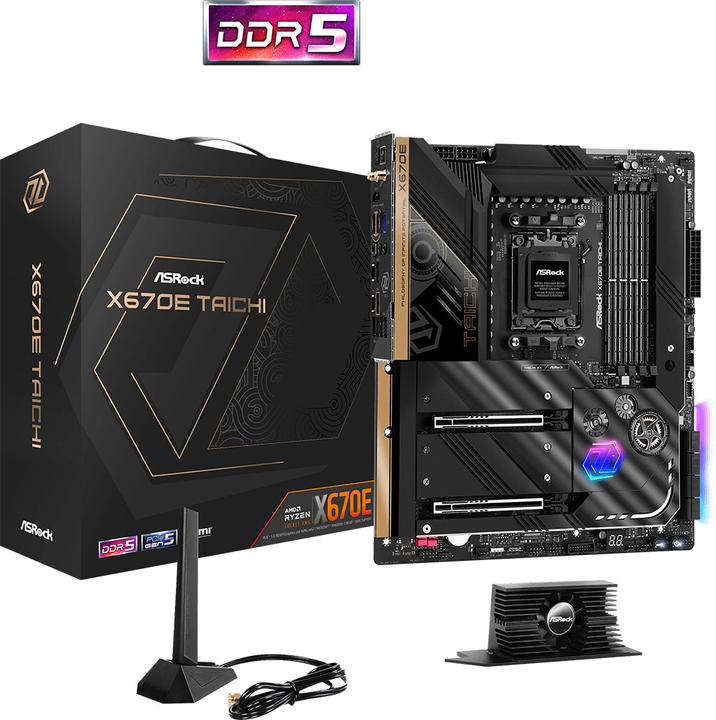AsRock X670E Taichi (AM5, AMD X670, E-ATX)