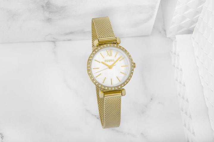 Image du produit Fossil Tillie Mini Damenuhr BQ3898 + BOX (Montre analogique, 26 mm)