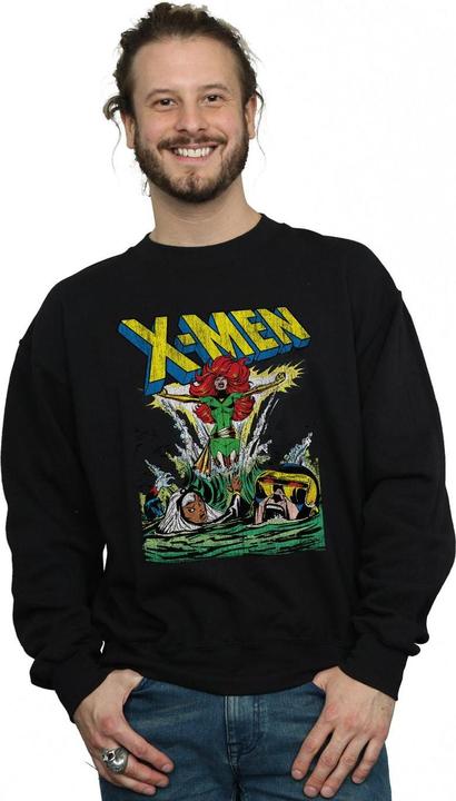 Actual product image Mens X-Men Enter The Phoenix Sweatshirt (4XL)