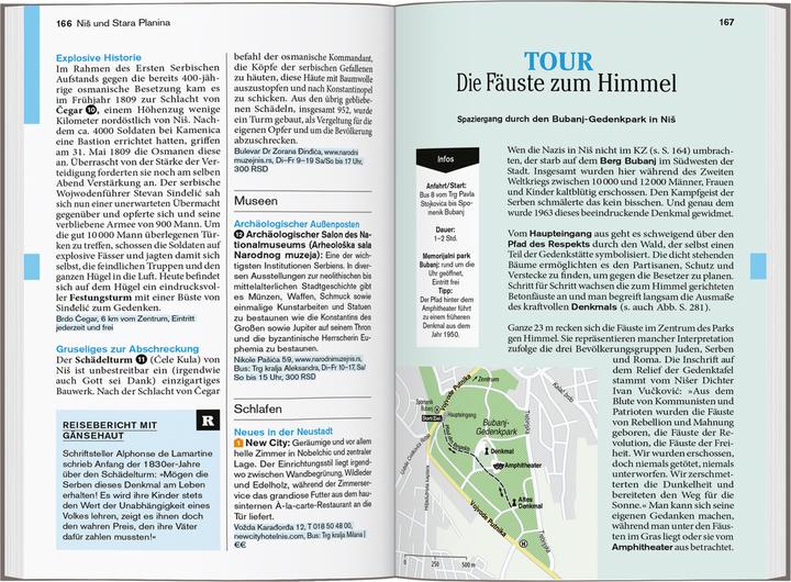 Actual product image Reise-Taschenbuch Reiseführer Serbien