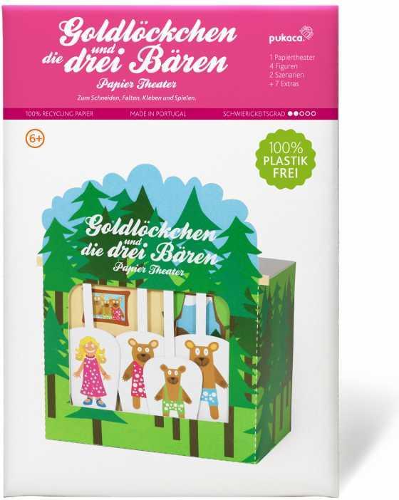 Actual product image Pukaca Paper Theatre. Goldilocks