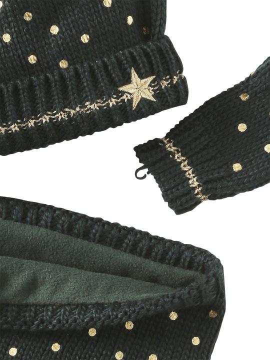 Image du produit Vertbaudet Set cadeau de Noël pour fille : bonnet, écharpe et gants