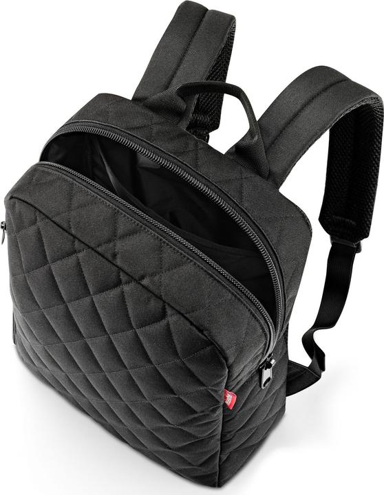 Produktbild reisenthel Rucksack Classic M Rhombus Black (13 l)