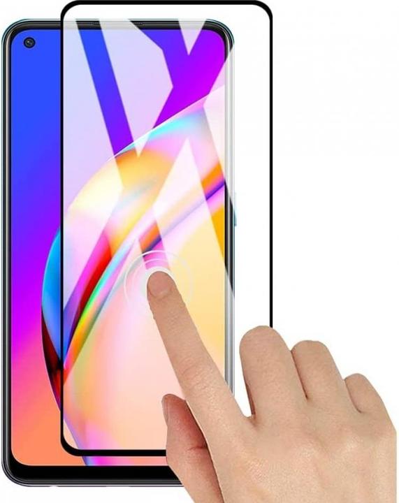 Produktbild Screenguard Oppo A94 5G Full Screen Panzerglas Schutzfolie 2.5D 9H (1 Stück, Oppo A94 5G)