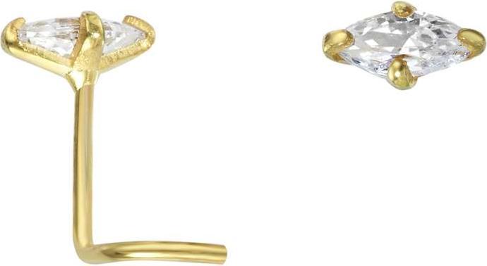 Image du produit Bijouteria Piercing nez (Or 14K, Zircone)