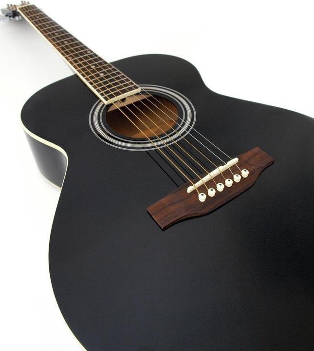 Produktbild Dimavery AW-303 Westerngitarre schwarz (Westerngitarre)