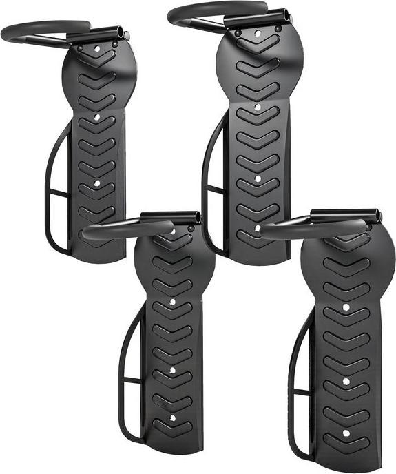 Produktbild Swisshandel24 4er Set Fahrrad Wandhalterung Vertikal mit 30 kg Tragkraft klappbar Aufhängung