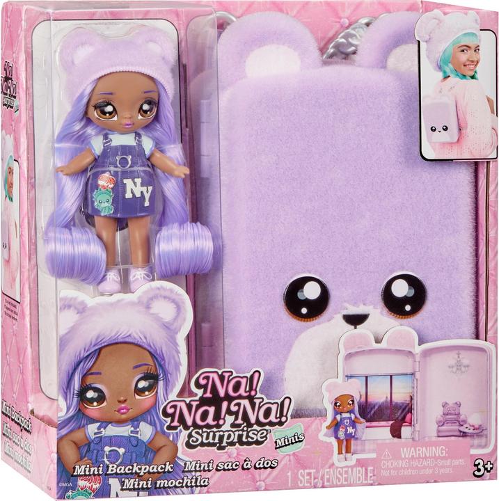 Immagine prodotto MGA Na! Na! Na! Mini zaino a sorpresa Orso della città