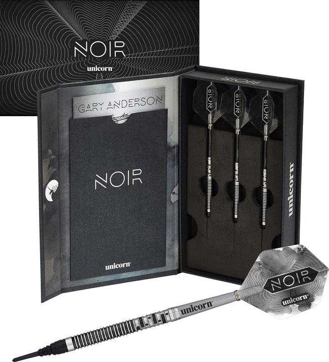 Actual product image Unicorn Phase 5 World Champion Gary NOIR Anderson Soft Dart Presentation Box (20 g)