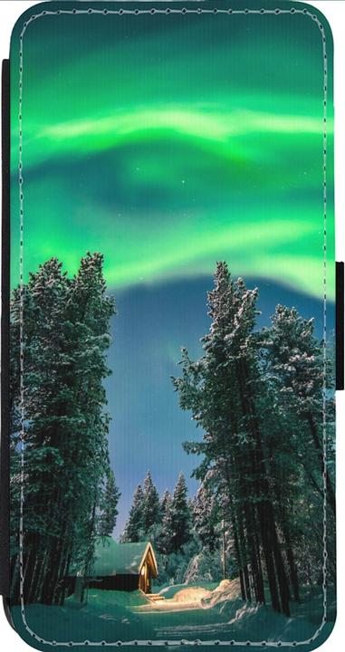 Immagine prodotto PhoneLook Cover Portafoglio nero Inverno 22 Luci del Nord (Apple iPhone 14 Pro Max)