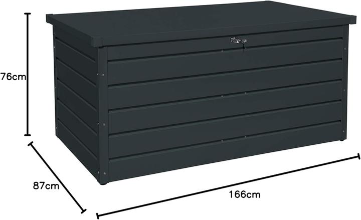 Actual product image Tepro Palladium garden box, anthracite