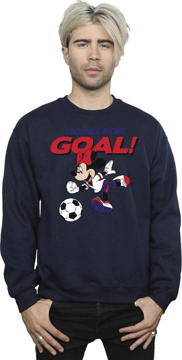 Immagine prodotto Disney Minnie Mouse Going For Goal Felpa Uomo (L)