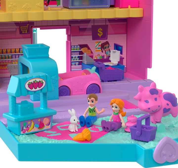 Produktbild Polly Pocket Pollyville Lebensmittelmarkt