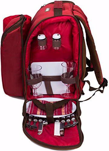 Image du produit Apollo Walker Sac à dos de pique-nique pour 2 personnes