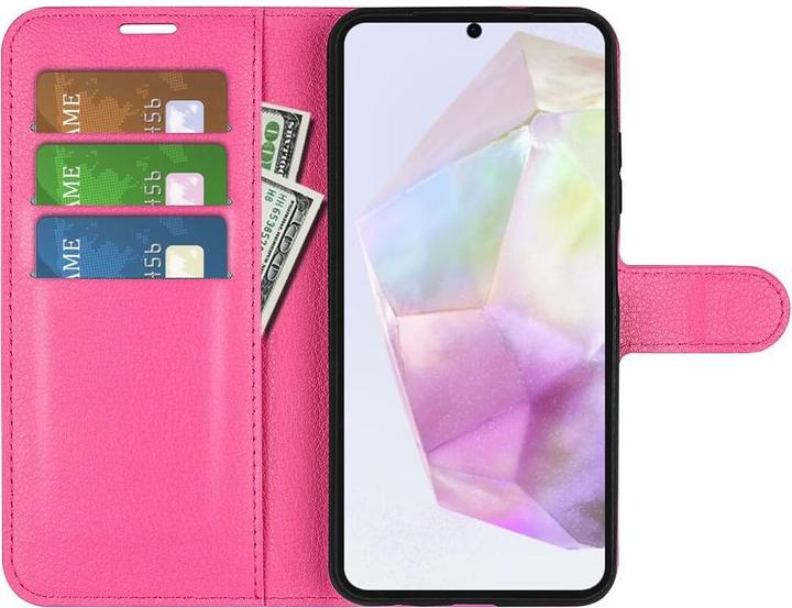Actual product image Cover-Discount Galaxy A36 5G / A56 5G - Leder Etui Hülle (Samsung Galaxy A36, Samsung Galaxy A56)