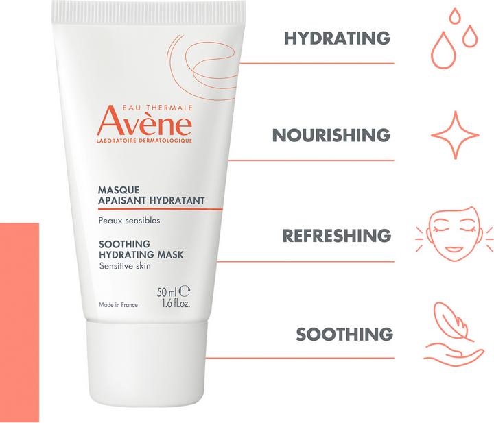 Produktbild Avène Beruhigende Feuchtigkeitsmaske (50 ml)