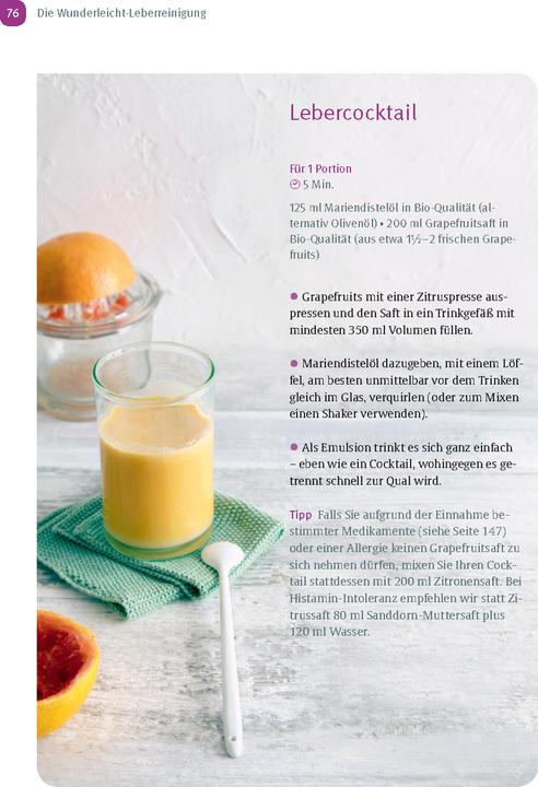 Produktbild Wunderleicht Leberreinigung (Deutsch, Dl Mabon Wunder BSc, Lulit Wunder, 2024)