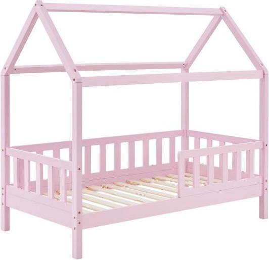 Actual product image Juskys Marli cot with bed base and slatted frame (80 x 160 cm)