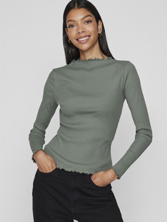 Actual product image Vila High Neck Oberteil mit langen Ärmeln (L)