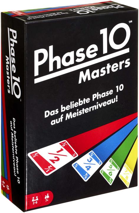 Productafbeelding Mattel Games Phase 10 Masters kaartspel (Duits)