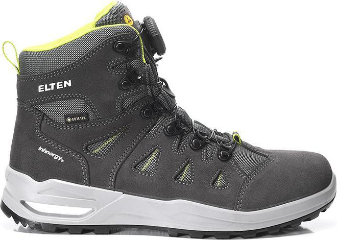 Produktbild Maddox ELTEN Berufsstiefel RILEY XXF BOA® GTX grey-lime Mid ESD O2 WR CI Gr. 45 (O2, 45)