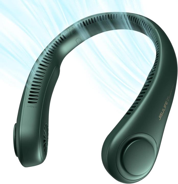 Actual product image Jisulife Portable neck fan