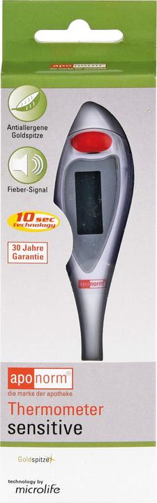 Actual product image Aponorm Stick thermometer sensitive, 1 pc. Clinical thermometer