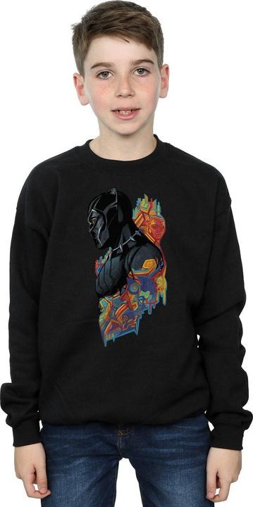 Produktbild Black Panther Profile Sweatshirt Jungen (152, 158)
