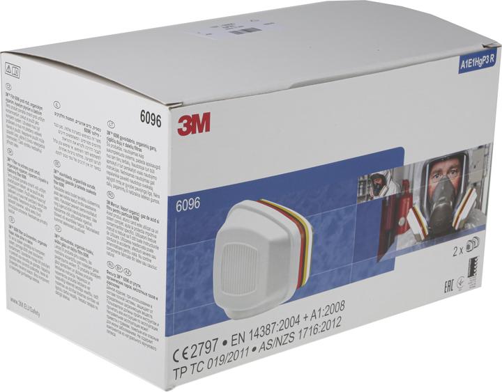 Immagine prodotto 3M Reusable Filter 6096 A1EHgP3 R (A1E1Hg P3 R, 4 x)