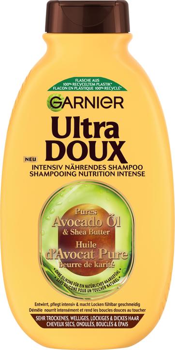 Produktbild Garnier Ultra Doux Avocado/Shea (300 ml, Flüssiges Shampoo)
