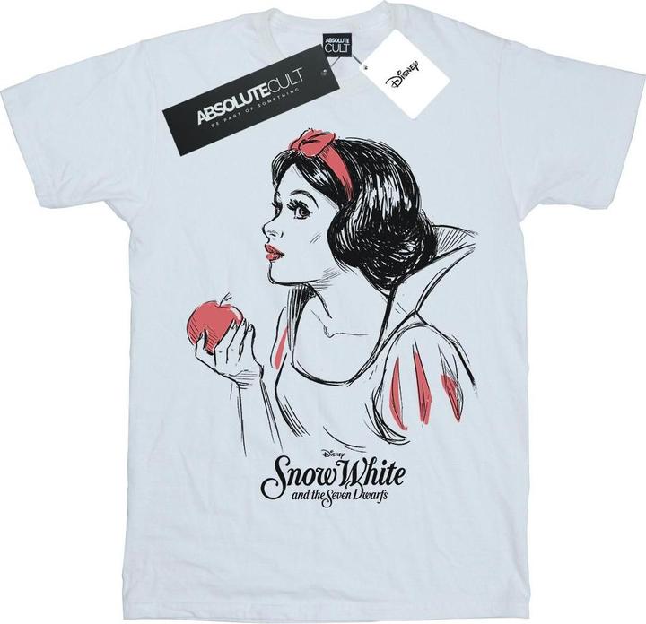 Immagine prodotto Disney Snow White Apple Sketch Maglietta Ampia Donna (XXL)