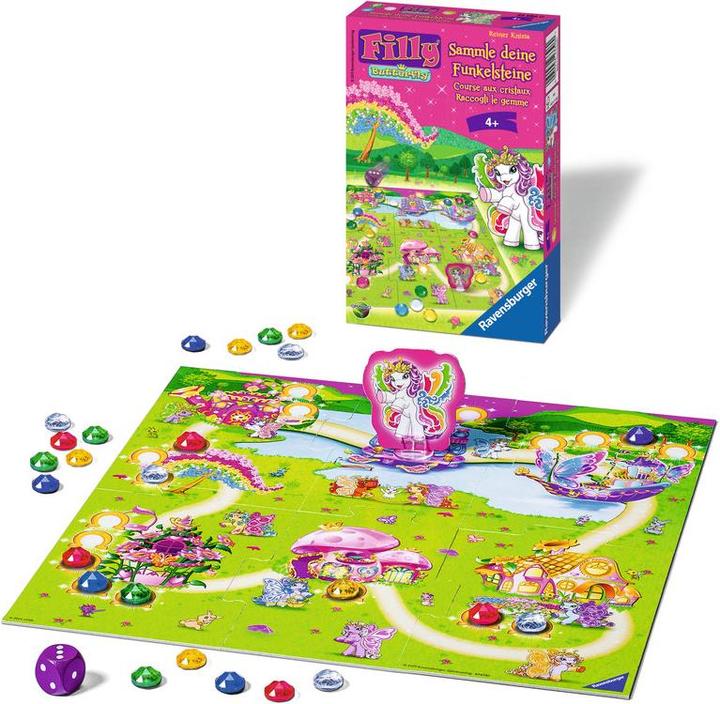 Image du produit Ravensburger Filly Butterfly Collectez vos pierres scintillantes (Allemand, Français, Italien)