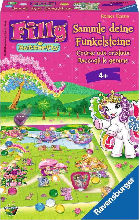 Image du produit Ravensburger Filly Butterfly Collectez vos pierres scintillantes (Allemand, Français, Italien)