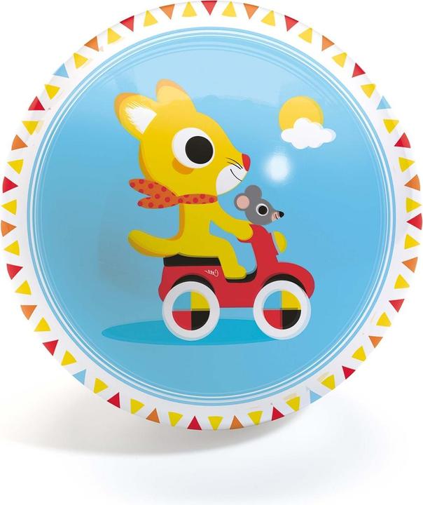 Actual product image Djeco Ball cute race Ø 12cm