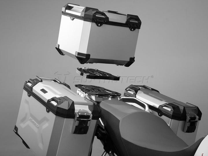 Produktbild Sw Motech TRAX Adventure Top-Case silber 38 Liter (38 l)