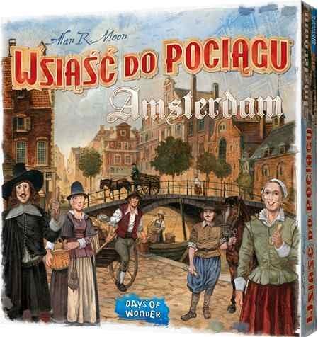 Produktbild Rebel Gra Wsiąść do pociągu Amsterdam 11632