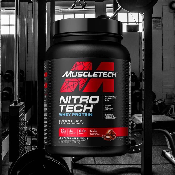 Actual product image Muscle Tech Nitro Tech (Milk chocolate, 1 pcs., 900 g)