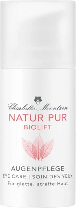 Image du produit Charlotte Meentzen Natur Pur BIOLIFT Augenpflege (Crème, 15 ml, Jour + nuit)