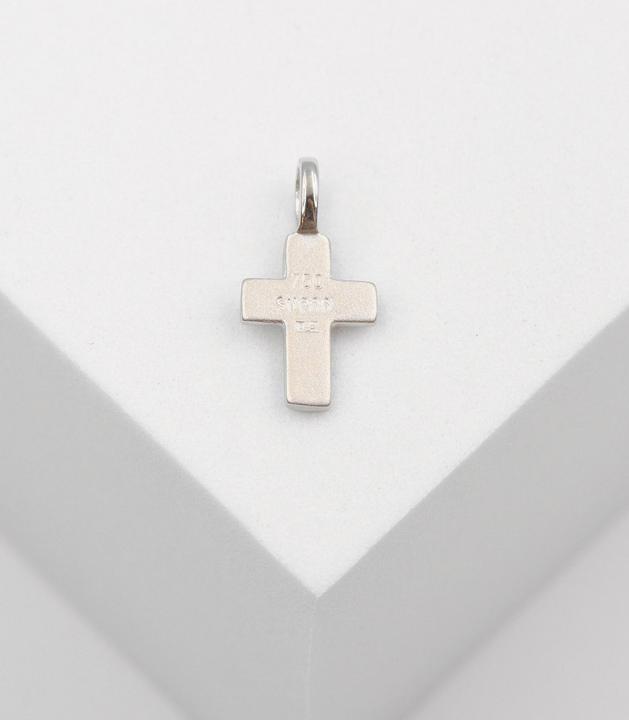 Produktbild Muau Kreuz (750/18K Weissgold)