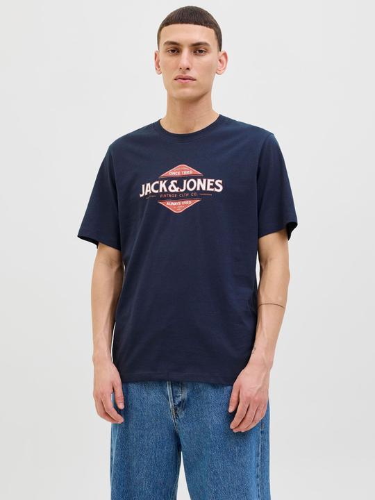 Actual product image Jack & Jones Gedruckt Rundhalsausschnitt T-shirt T-shirt (XXL)