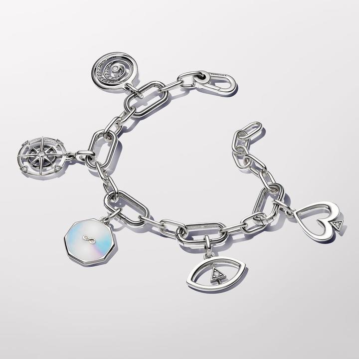 Immagine prodotto Pandora ME Bracciale a cinque maglie pieghevoli (20 cm, Argento 925)
