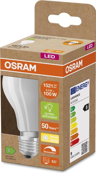 Image du produit Osram Lampe à LED (E27, 8.20 W, 1521 lm, 1 x, B)