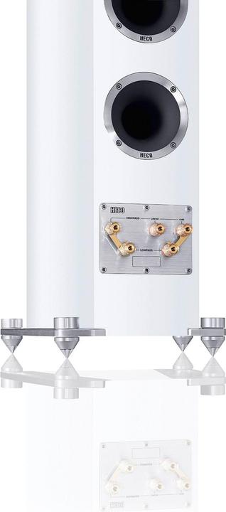 Actual product image Heco Celan Revolution 7 *white silk matt* (1 pair, 350 W)