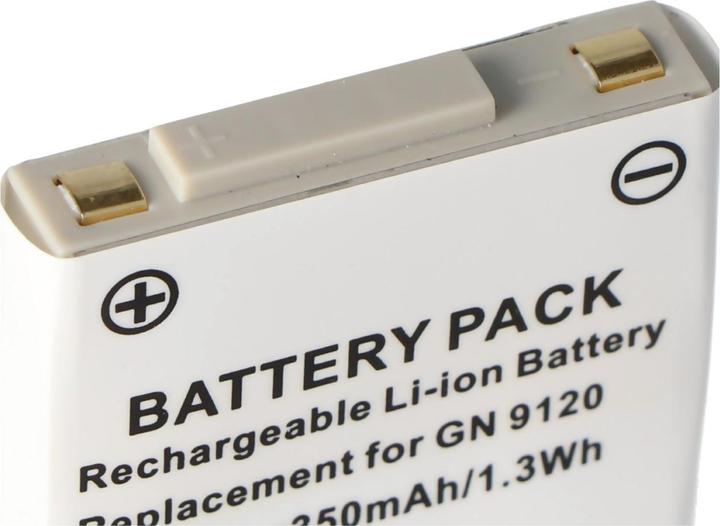 Actual product image AccuCell Battery GN NETCOM 9120, 9125, 9350 (GN Netcom 9120)