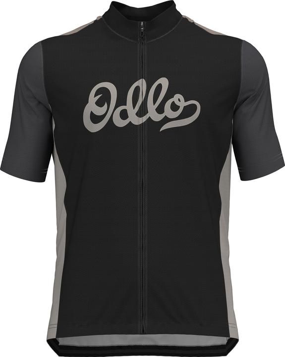 Odlo T-shirt s/u collar s/s full zip ESSENTIAL PRINT (XL)